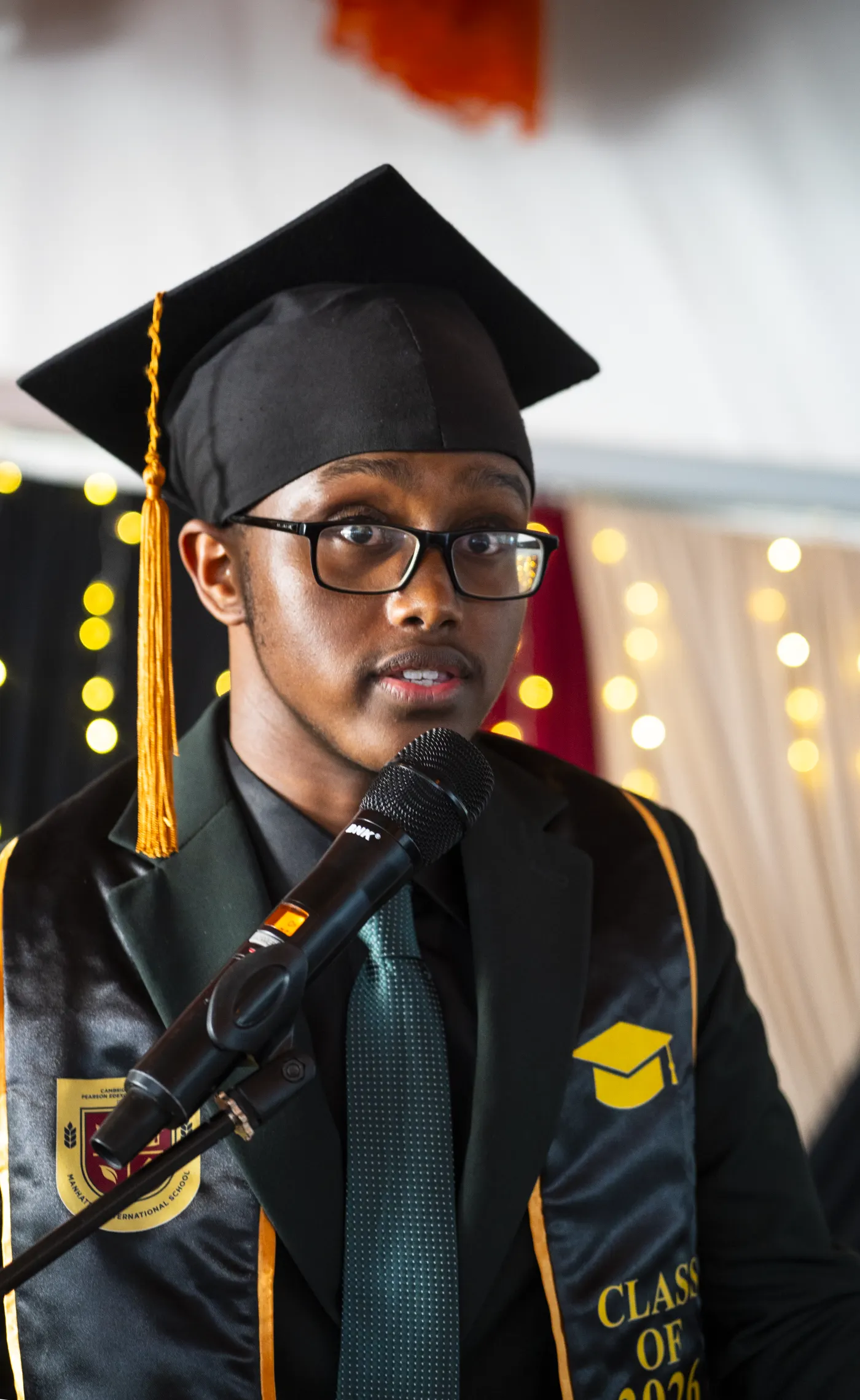 Graduation celebration at The Manhattan International School